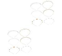 MAGICLULU 12 Piezas Diadema De Diamantes De Imitación Accesorios Para El Cabello De Mujer Tocado De Diamantes De Imitación Señoras Diademas Con Novia Pedrería Corea Del Sur Cristal