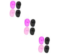 MAGICLULU 12 Piezas orejeras para teñir el cabello para los de tinte para el cabello cubiertas para los que mueren de cabello cuidado personal orejeras antiruido