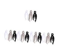 MAGICLULU 15 Piezas De Color Sólido Banda Para El Cabello Del Intestino Grueso Banda Elástica Para El Cabello Bufanda Con Capucha Mujeres Soporte De De Caballo Elásticos Para El