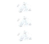 MAGICLULU 15 Piezas diadema nupcial hair topper tocados novia tiara diadema diadema boda manual Venda Vid flores sombrerería