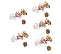 MAGICLULU 15 Piezas Pinza Para Láminas De Acetato Clips De Garra Grandes Para Cabello Largo y Grueso Pinzas Para El Cabello Coreanas Hoja De Acetato Presilla Superior Antiguo Chica