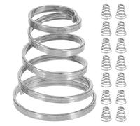 MAGICLULU 15 Resortes de Liberación Rápida para Eje de Bicicleta de Acero Inoxidable, Juego de Muelles para Brocheta de Buje, Repuesto para Ruedas de Bicicleta de Montaña y Carretera,