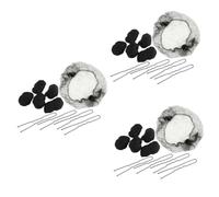 MAGICLULU 150 Piezas Pasadores de red invisibles para el cabello hair topper accesorios para disfrazarse redes para cubrir la cabeza del cabello Mallas para el cabello Accesorios de vestir