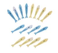 MAGICLULU 16 Piezas Central De Pelo De Pescado Tocado De Novia Pescado Clips De Cabello Pequeños Linda Horquilla Peque De Horquilla Aleay Snap Peluquero