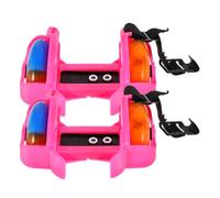 MAGICLULU 1par Patines de Ruedas para Niñas con Ruedas Luminosas Diseño para Principiantes Zapatos de Patinaje al Aire con Luces LED Seguridad Mejorada para Actividades Diurnas y Nocturnas