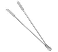 MAGICLULU 2 agitadores de café de acero inoxidable: cucharón de miel de metal de 22 cm. Utensilio de cocina para mezclar bebidas, postres y té. Ligero y apto para lavavajillas.
