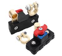 MAGICLULU 2 Interruptores Para Batería De Coche Aislador De Batería Para Automóvil Interruptor De Desconexión Para Barco Interruptor De Corte Para Camión