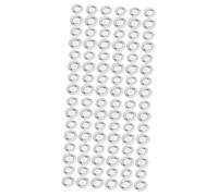 MAGICLULU 2 Juegos de Accesorios para El Cabello para Mujer Red Elástica para Moño Malla Invisible para Moño para Bailarina de Ballet para Azafata 100 Unidades