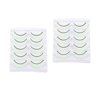 MAGICLULU 2 Juegos de Pestañas Postizas de Aspecto Natural para Mujer Extensiones de Pestañas Kiss Lashes Esponjosas Reutilizables Ligeras sin Adhesivo 5 Pares