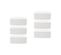 MAGICLULU 2 Juegos Limpiar Caja Toalleros Colgador Toallas Colgador De Toallas Towel Rack Contenedor De Húmedas Soporte Para De Bebe Páginas 3 Piezas * 2