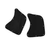 MAGICLULU 2 Parasoles para Coche Resistentes para Ventana Delantera Interior De Coche Color Negro Poliéster