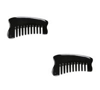 MAGICLULU 2 Peines Multifuncionales Para El Cabello Herramienta Para Raspar La Espalda Y Masajear El Cuero Cabelludo.