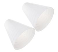 MAGICLULU 2 Piezas Adaptador Reductor de Conducto de Pvc para Ventilación en Casa y Oficina, Fácil Instalación y Diámetro Adecuado de 80mm a 200mm