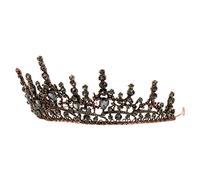 MAGICLULU 2 Piezas Barroca Tiara De Disfraz De Halloween Damas Diademas Tocado De Enjoyada Rey Reina Barroco De Reina Barroca Gótico Auto De Las Mujeres