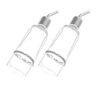 MAGICLULU 2 Piezas Bebedero Colgante de Agua Automático para Perros y | Vidrio y Metal, Limpieza Fácil, Resiste Desgaste, Ahorra Espacio, para Jaula y Parque, Uso Diario