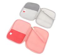 MAGICLULU 2 Piezas Bolsa De Almacenamiento De Medicamentos Organizador De Botes De Pastillas Contenedor De Medicina Mini Fibra De Poliéster (Material Impermeable Viajar