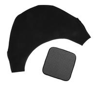 MAGICLULU 2 Piezas Bolsa Limpiadora de Bolos de Microfibra Negra | Paño Superabsorbente, Elimina Suciedad y Aceite, Evita Contacto Directo Mano, Uso Deportivo