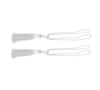 MAGICLULU 2 Piezas Cuerda para Atar Cortinas Cable Borla Cuerdas BOT Hogar Coser Pañería Largo SOGA Alzapaños De Cortina Cuerda De Cortina Corbata Sabana De Algodon Grey