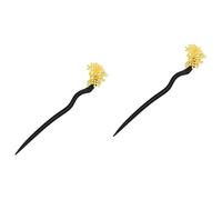 MAGICLULU 2 Piezas Horquilla Accesorios Para El Cabello Hanfu Accesorios Para El Cabello Para Mujeres Pasador De Pelo Recogido Pasador De Moño De Mujer Pedazo De Cabello Perder Vidrio Boda