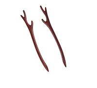 MAGICLULU 2 Piezas Horquilla De Madera Pasador De Pelo Decorativo Palo De Pelo De Madera Decoración Antigua Accesorio Para El Cabello Para Niñas Pelo Antiguo Ébano De Las Mujeres Bambú Japón