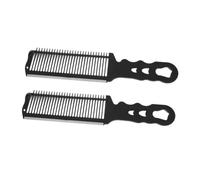 MAGICLULU 2 Piezas Peine para Cortadora de Pelo Profesional Peines para Hombres de Material Resistente para Peinar el Cabello Salones de Peluquería Incluye