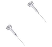 MAGICLULU 2 Piezas Pluma Detectora De Puntos De Rodillo De De Resorte De Cobre Herramienta De Masaje Facial Pluma De Auto Masaje Rodillo Facial Palo De Cosmético