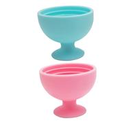 MAGICLULU 2 Piezas Soporte Para Esponja De Maquillaje Reutilizable Soporte De Esponja De Base De Viaje Makeup Cepillar Esponjas Huevo De Belleza Gel De Sílice Cosmético Viajar