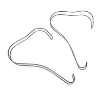 MAGICLULU 2 Piezas Soporte para Zapatos de Acero Inoxidable de Moldeador para Tacones y Sandalias Soporte para Exhibición Tiendas y Uso Doméstico