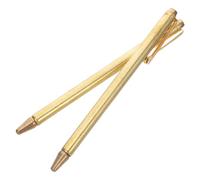 MAGICLULU 2 piezas Varillas de Radiestesia de Cobre Resistentes y Portátiles Profesional para Exteriores Ligera y Fácil de Transportar Manual Herramientas de Adivinación para Brújula y
