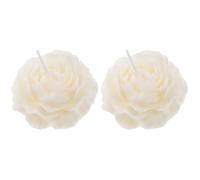 MAGICLULU 2 Piezas Vela De Flor De Peonía Vela Perfumada Fragancia Vela Aromática Velas Perfumadas Vela De Fiesta Fragancia De Mesa Decoración De Plantas Ornamento Adornos Interior