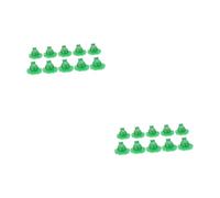 MAGICLULU 2 Series Adorno Micro Paisaje Decoración De Micro Paisaje Decoración De Mini Paisaje Mini Ranas Juguetes Adornos De Rana De Jardín Musgo De Ranas Pequeñas Figuritas 20 Piezas*2