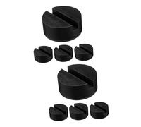 MAGICLULU 2 Series Bloque De Goma Piso Soporte del Gato Levantador Arrasamiento Gato De Coche Almohadillas De Goma para Gatos Almohadillas para Gatos Caucho Negro 4 Piezas