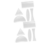 MAGICLULU 2 Series Juego De Lentes Ópticas Lentes Para La Enseñanza De La Física Lentes Ópticas Para La Enseñanza De Las Ciencias Experimentos Científicos Escolares Herramientas De 5 piezas*2