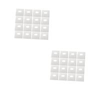 MAGICLULU 2 Series Parches De Reparación De Cortinas Persianas Verticales Persianas De Repuesto Reparar Estores Lamas De Persiana De Recambio Piezas De Reparación Ciega Blanco 60 Piezas*2