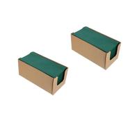 MAGICLULU 2 Series Servilletas De Acción De Gracias Servilletas De Bosque De Graduación De Boda De Baño De Invitados De Cena Verdes 50 piezas*2