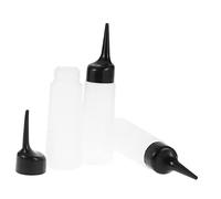 MAGICLULU 2 Uds Botella De Condimento Biselado Botella Aplicadora De De Tinte Para El Cabello Botella Aplicadora Pequeña Vacía Contenedor Botella De Medicina Botella De Champú Botella