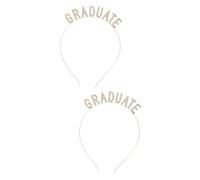 MAGICLULU 2 Uds Diadema Para Fiesta De Graduación Decoración De Graduación Bandas Para La Cabeza Pañuelo Para La Cabeza Diadema Decorativa De Graduación Tocado Encantador De Graduación