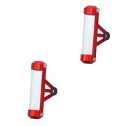 MAGICLULU 2 Uds Tubo Acrílico Para Etiquetas De Impuestos Tubo Individual Para De Motocicleta Tubo Para Herramientas De Motocicleta Tubo Para Manillar De Motocicleta Soporte