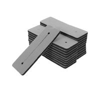 MAGICLULU 20 Almohadillas Térmicas para Permanente 105 X 35 CM Resistentes al Calor de Goma Profesional para Uso en Salones de Belleza Envolturas para Rizadores y Herramientas de