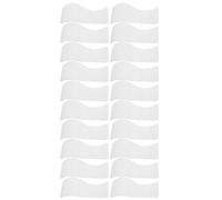 MAGICLULU 20 espátulas de cera de plástico para depilación facial y corporal - Aplicador de crema depilatoria antiadherente, mini espátulas para depilación facial