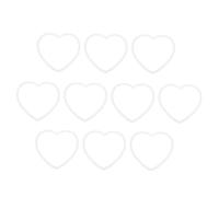 MAGICLULU 20 Piezas Círculo De Atrapasueños Adornos Colgantes Anillo Aros Macrame Aro Artesanal De Macramé Aros Atrapasueños Anillos Artesanales En Forma De Corazon Bricolaje Acrílico