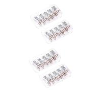 MAGICLULU 20 Piezas herramientas de belleza de uñas extensión de uñas reutilizable formas de extensión de arte de uñas ferramentas arte de lámina de uñas formas de arte de uñas