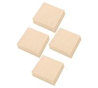 MAGICLULU 20 Piezas Planchas de Madera sin Terminar Material para Proyectos de Manualidades Diy y Duradero para Creaciones Artesanales