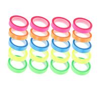 MAGICLULU 20 Rollos de Cintas Adhesivas para Resaltar Oraciones Cintas de Cintas de Arcoíris Pestañas para Libros Cintas Resaltadoras para La Escuela Y La Oficina
