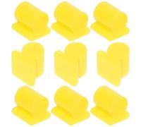 MAGICLULU 20 Tapones de Silicona para Instrumentos Musicales, Parachoques Prácticos de Silicona Amarillos, Fácil Instalación y Reducción de Ruido para Trombón y Otros Metales
