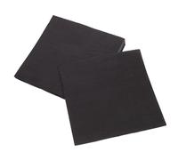 MAGICLULU 20hojas Servilletas Negras De Papael Servilletas De Cóctel Desechables Pequeñas Para Fiesta Boda Por Paquete
