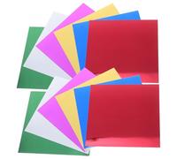 MAGICLULU 224hojas Papel Decorativo Metalizado para Manualidades Papel de Origami de Colores con Láminas de Espejo Fácil de Doblar y Resistente para Scrapbooking Tarjetas y Proyectos DIY