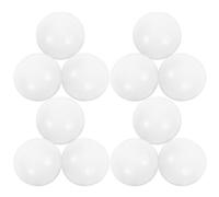 MAGICLULU 24 Piezas Bolas de Repuesto para Futbolín de Mesa en Color Blanco, Mini Balones de Hips Resistentes y No se Deforman, Ideales para Juegos de Futbolín de Escritorio