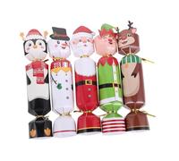 MAGICLULU 24piezas Caja de Dulces Navideños Plegable para Bocadillos Navideños Cajas de Papel para Empaquetar Dulces para Regalos de Fiesta y Recuerdos de Fiesta