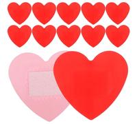 MAGICLULU 25 Vendajes Adhesivos Impermeables para Adultos en Forma de Corazón, Flexibles y Transpirables, Tamaño Pequeño, Adecuado para Dedos y Heridas Pequeñas en Actividades al Aire Libre